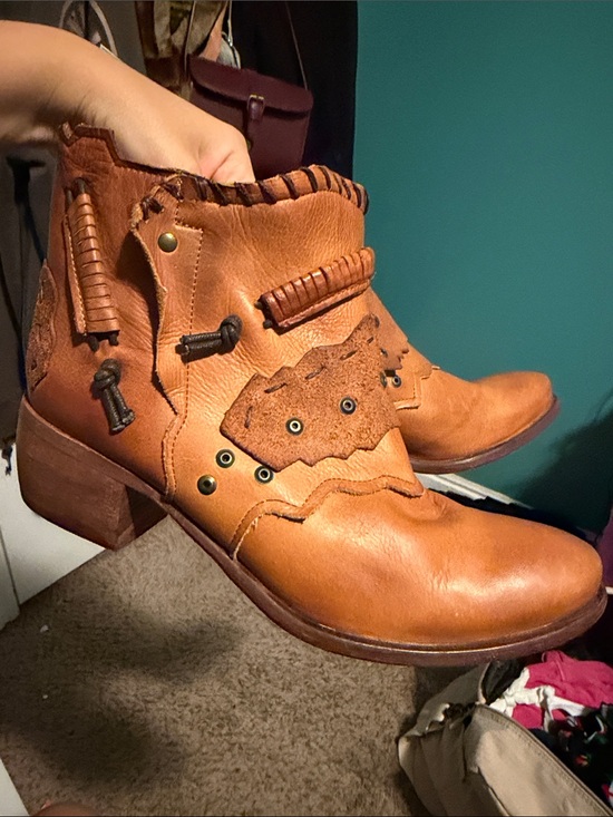 naughty monkey Shoes - Women's Naughty Monkey Western Ankle Boots - Stylish Comfort
